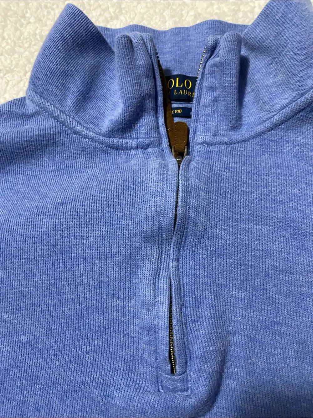 Polo Ralph Lauren  1/4 Zip Pullover long sleeve shirt men’s size XL Tall